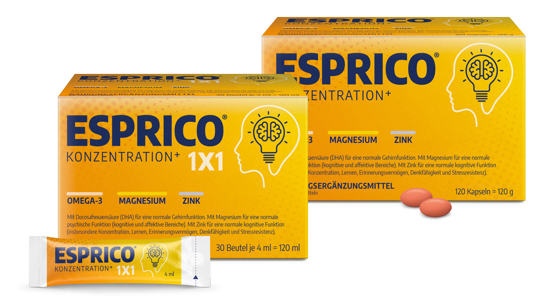 Packshots Esprico Kapseln und 1x1